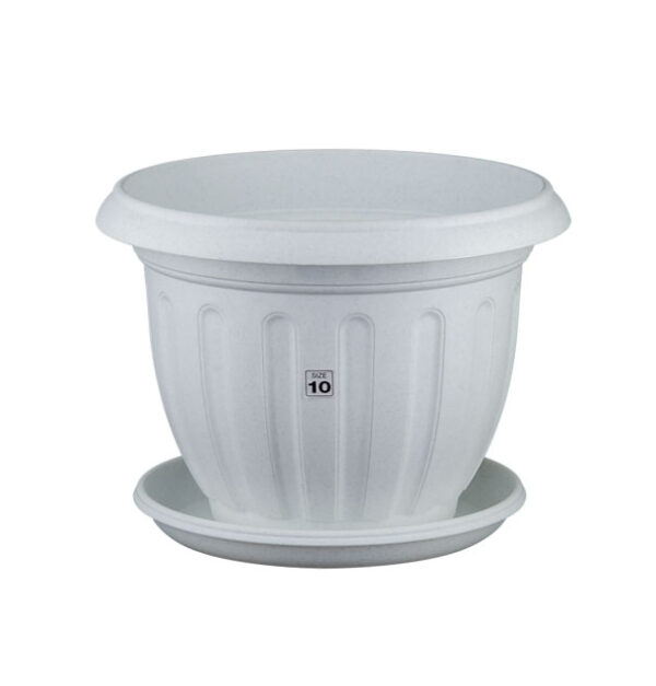 Pot Bunga Plastik Besar Diameter 30 cm Lion Star FP-42 Lotus Pot No.10 Ukuran Ø 300 x H 225 mm | Raja Plastik Indonesia