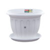 Pot Bunga Plastik Besar Diameter 35 cm Lion Star FP-43 Lotus Pot No.12 Ukuran Ø 350 x H 270 mm | Raja Plastik Indonesia