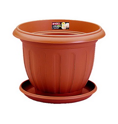Pot Bunga Plastik Besar Diameter 40 cm Lion Star FP-44 Lotus Pot No.14 Ukuran Ø 407 x H 305 mm | Raja Plastik Indonesia