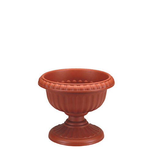 Pot Bunga Plastik Tinggi Lion Star FP-18 Tiara Pot 112 w/ Low Stand Ukuran Ø 440 x H 367 mm | Raja Plastik Indonesia