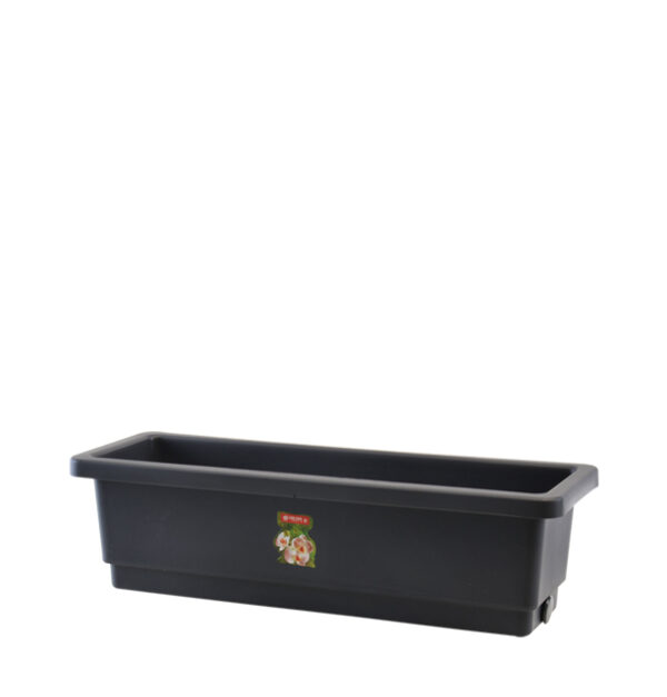 Pot Panjang Plastik Lion Star FP-12 Rectangular Flower Pot Small Ukuran 558 x 194 x H 158 mm | Raja Plastik Indonesia