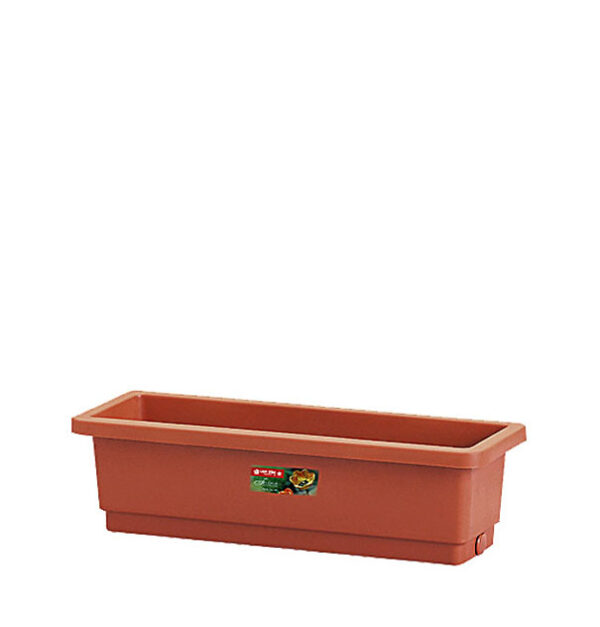 Pot Panjang Plastik Lion Star FP-12 Rectangular Flower Pot Small Ukuran 558 x 194 x H 158 mm | Raja Plastik Indonesia