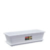 Pot Panjang Plastik Lion Star FP-14 Trivetto Rectangular FP w/ Tray Medium Ukuran 415 x 163 x H 110 mm | Raja Plastik Indonesia