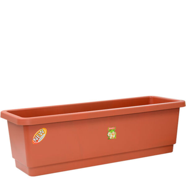 Pot Panjang Plastik Lion Star FP-48 Rectangular Flower Pot No.900 Pot Panjang Plastik Lion Star FP-48 Rectangular Flower Pot No.900 Ukuran 900 x 320 x H 270 mm | Raja Plastik Indonesia