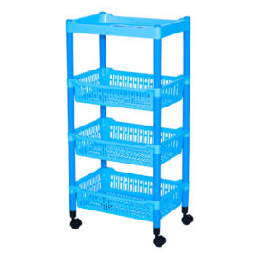 RAK BUMBU DAPUR 4 SUSUN LION STAR A-1 FAMILY RACK N1RK3 | RAJA PLASTIK INDONESIA