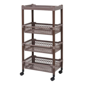 RAK BUMBU DAPUR 4 SUSUN LION STAR A-1 FAMILY RACK N1RK3 | RAJA PLASTIK INDONESIA