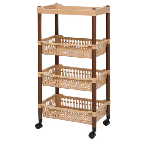 RAK BUMBU DAPUR 4 SUSUN LION STAR A-1 FAMILY RACK N1RK3 | RAJA PLASTIK INDONESIA