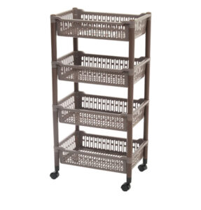 RAK BUMBU DAPUR 4 SUSUN LION STAR A-2 FAMILY RACK RK4 | RAJA PLASTIK INDONESIA