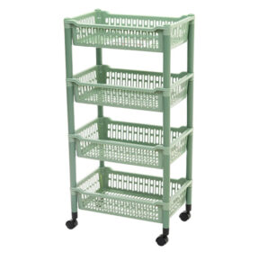 RAK BUMBU DAPUR 4 SUSUN LION STAR A-2 FAMILY RACK RK4 | RAJA PLASTIK INDONESIA