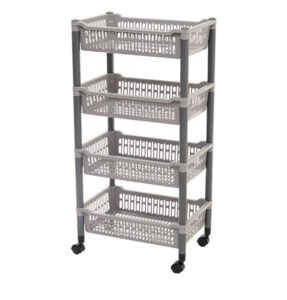 RAK BUMBU DAPUR 4 SUSUN LION STAR A-2 FAMILY RACK RK4 | RAJA PLASTIK INDONESIA