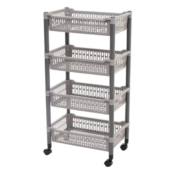 RAK BUMBU DAPUR 4 SUSUN LION STAR A-2 FAMILY RACK RK4 | RAJA PLASTIK INDONESIA