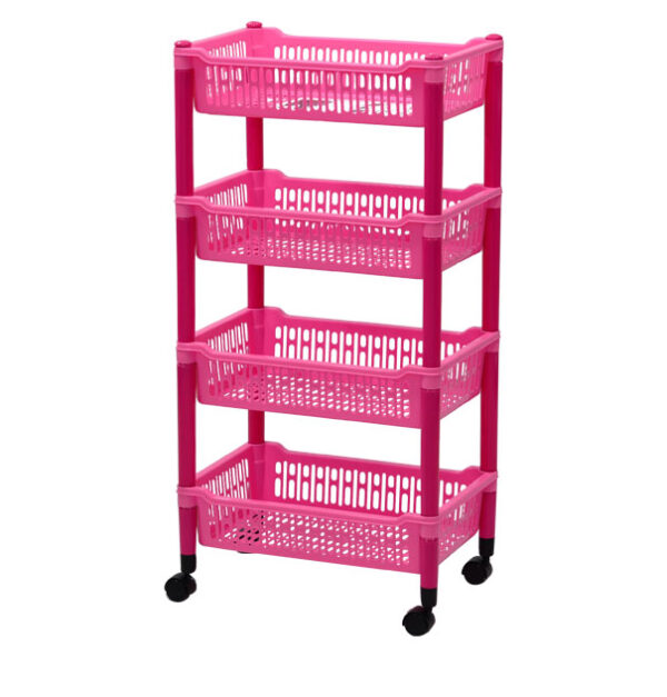 RAK BUMBU DAPUR 4 SUSUN LION STAR A-2 FAMILY RACK RK4 | RAJA PLASTIK INDONESIA