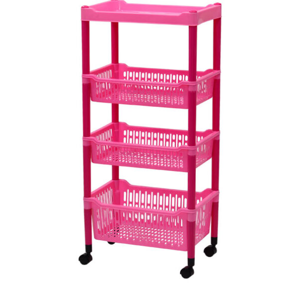 RAK BUMBU DAPUR 4 SUSUN LION STAR A-3 FAMILY RACK N1RK2RB1| RAJA PLASTIK INDONESIA