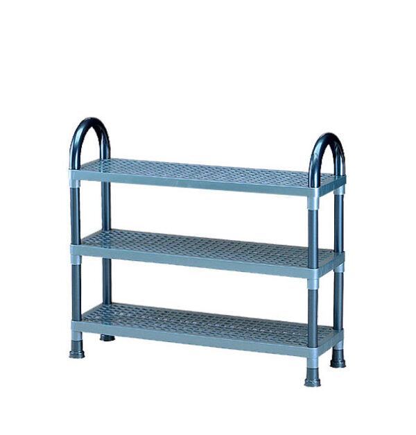 RAK PLASTIK SUSUN 3 SERBAGUNA LION STAR A-46 SHELF STAND | RAJA PLASTIK INDONESIA