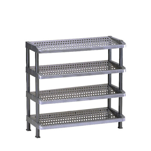 RAK SEPATU PLASTIK 4 SUSUN LION STAR A-54 MAXI SHOES RACK | RAJA PLASTIK INDONESIA