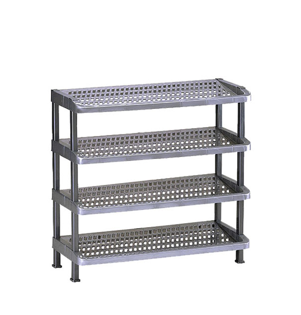 RAK SEPATU PLASTIK 4 SUSUN LION STAR A-54 MAXI SHOES RACK | RAJA PLASTIK INDONESIA