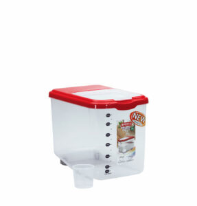 RICE BOX PLASTIK / TEMPAT BERAS 12,5 KG LION STAR RB-17 ORIZA UKURAN 355 x 229 x H 270 mm | RAJA PLASTIK INDONESIA