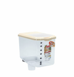 RICE BOX PLASTIK / TEMPAT BERAS 12,5 KG LION STAR RB-17 ORIZA UKURAN 355 x 229 x H 270 mm | RAJA PLASTIK INDONESIA