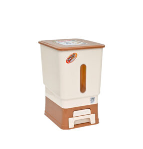 RICE BOX PLASTIK / TEMPAT BERAS 12,5 KG LION STAR RB-19 SAMARA UKURAN 250 x 310 x H 396 mm | RAJA PLASTIK INDONESIA