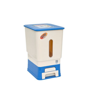 RICE BOX PLASTIK / TEMPAT BERAS 12,5 KG LION STAR RB-19 SAMARA UKURAN 250 x 310 x H 396 mm | RAJA PLASTIK INDONESIA