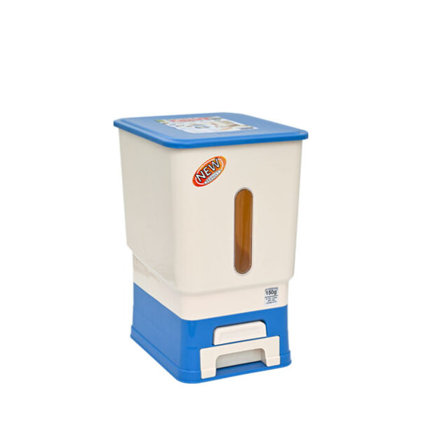 RICE BOX PLASTIK / TEMPAT BERAS 12,5 KG LION STAR RB-19 SAMARA UKURAN 250 x 310 x H 396 mm | RAJA PLASTIK INDONESIA