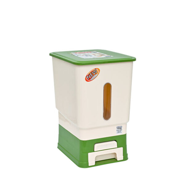 RICE BOX PLASTIK / TEMPAT BERAS 12,5 KG LION STAR RB-19 SAMARA UKURAN 250 x 310 x H 396 mm | RAJA PLASTIK INDONESIA