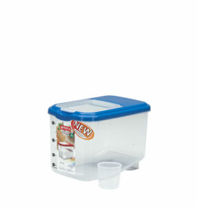 RICE BOX PLASTIK / TEMPAT BERAS 6,5 KG LION STAR RB-16 ORIZA UKURAN 305 x 195 x H 210 mm | RAJA PLASTIK INDONESIA