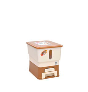 RICE BOX PLASTIK / TEMPAT BERAS 6,5 KG LION STAR RB-18 SAMARA UKURAN 250 x 310 x H 280 mm | RAJA PLASTIK INDONESIA