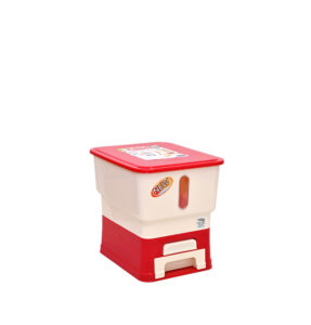 RICE BOX PLASTIK / TEMPAT BERAS 6,5 KG LION STAR RB-18 SAMARA UKURAN 250 x 310 x H 280 mm | RAJA PLASTIK INDONESIA