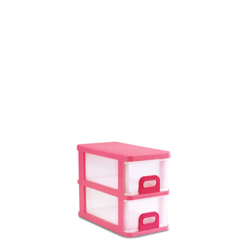 Rak Laci Plastik 2 Susun Lion Star IN-2 Inova Container SS2 Ukuran 490 x 260 x H 385 mm | Raja Plastik Indonesia