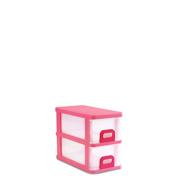 Rak Laci Plastik 2 Susun Lion Star IN-2 Inova Container SS2 Ukuran 490 x 260 x H 385 mm | Raja Plastik Indonesia