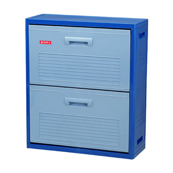 Rak Sepatu Plastik Tertutup Lion Star A-80 Optima Shoes Cabinet| Raja Plastik Indonesia