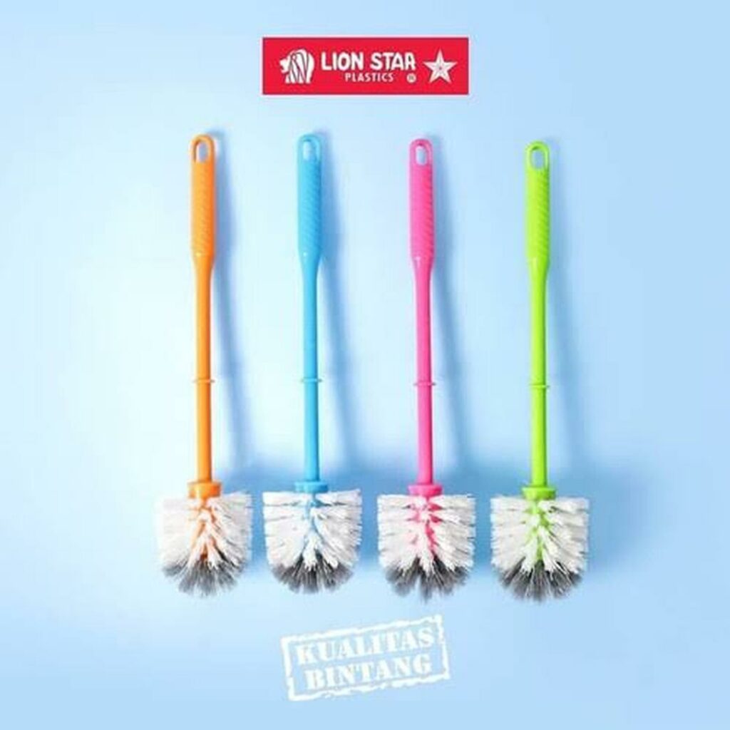 Sikat WC / Toilet Lion Star BO-31 Livina Toilet Brush No.120 Ukuran Ø 77 x H 380 mm | Raja Plastik Indonesia
