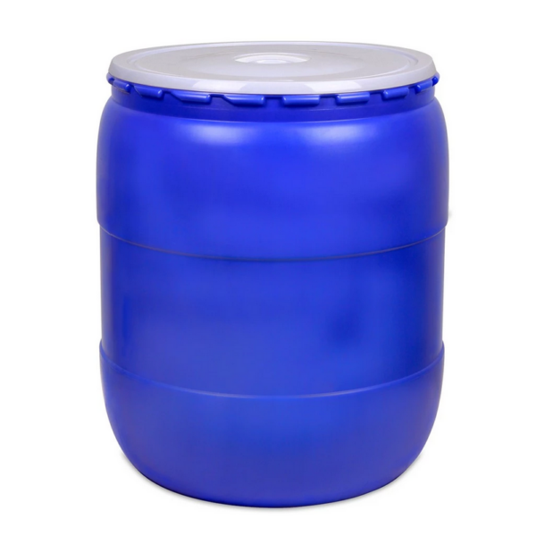 TONG AIR BIRU PLASTIK JUMBO 266 LITER KIRAMAS 7427 DENGAN TUTUP, UKURAN D.65 x T.82 CM | RAJA PLASTIK INDONESIA