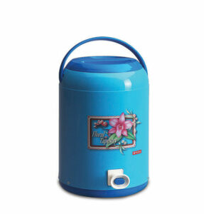 Tempat Air Minum Plastik / Drink Jar Lion Star D-18 Blue Sky 4 Liter Ukuran Ø 186 x H 292 mm | Raja Plastik Indonesia
