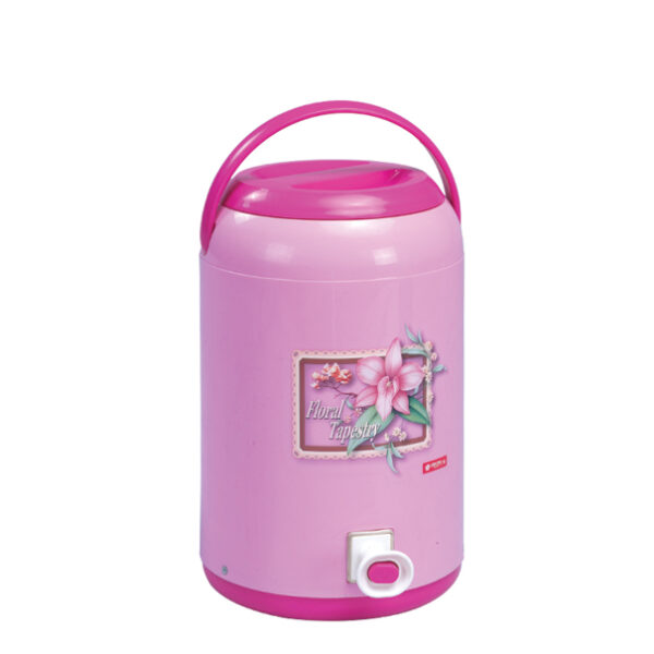 Tempat Air Minum Plastik / Drink Jar Lion Star D-18 Blue Sky 4 Liter Ukuran Ø 186 x H 292 mm | Raja Plastik Indonesia