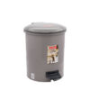Tempat Sampah Injak Plastik 10 Liter Lion Star C-11 Hiro Round Step On Dustbin Ukuran Ø 265 x H 328 mm | Raja Plastik Indonesia