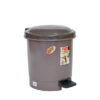 Tempat Sampah Injak Plastik 15 Liter Lion Star C-76 Hiro Round Step On Dustbin Ukuran 315 x 357 x H 374 mm | Raja Plastik Indonesia