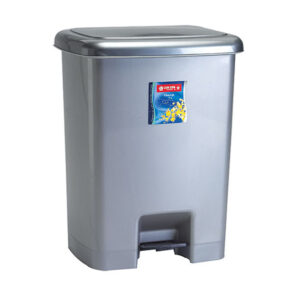 Tempat Sampah Injak Plastik 25 Liter Lion Star C-32 Square Step on Dustbin 355 x 300 x H 465 mm | Raja Plastik Indonesia