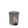 Tempat Sampah Injak Plastik 5 Liter Lion Star C-12 Hiro Round Step On Dustbin Ukuran Ø 224 x H 260 mm | Raja Plastik Indonesia