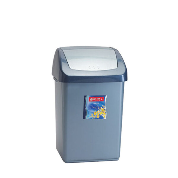 Tempat Sampah Plastik 10,7 Liter Lion Star C-61 Krista Dustbin Ukuran 202 x 244 x H 386 mm | Raja Plastik Indonesia