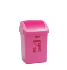 Tempat Sampah Plastik 10,7 Liter Lion Star C-61 Krista Dustbin Ukuran 202 x 244 x H 386 mm | Raja Plastik Indonesia
