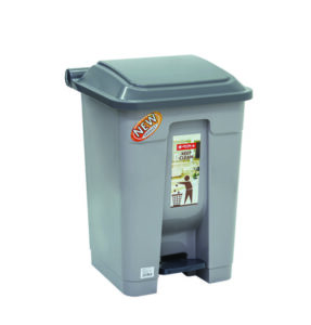 Tempat Sampah Plastik 30 Liter Lion Star C-69 Gomi Dustbin with Pedal Ukuran 349 x 304 x H 520 mm | Raja Plastik Indonesia