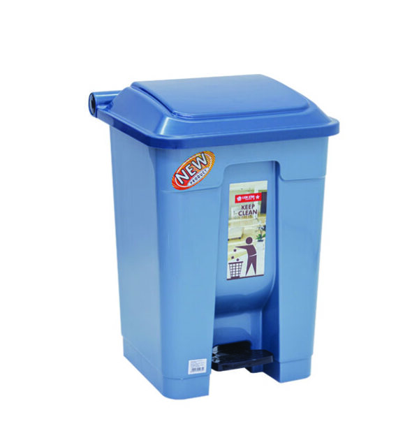 Tempat Sampah Plastik 30 Liter Lion Star C-69 Gomi Dustbin with Pedal Ukuran 349 x 304 x H 520 mm | Raja Plastik Indonesia