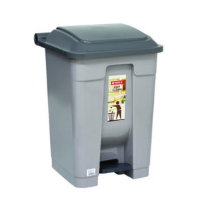 Tempat Sampah Plastik 40 Liter Lion Star C-71 Gomi Dustbin with Pedal Ukuran 392 x 380 x H 565 mm | Raja Plastik Indonesia