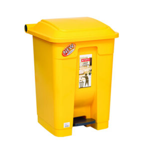 Tempat Sampah Plastik 40 Liter Lion Star C-71 Gomi Dustbin with Pedal Ukuran 392 x 380 x H 565 mm | Raja Plastik Indonesia