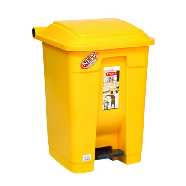 Tempat Sampah Plastik 40 Liter Lion Star C-71 Gomi Dustbin with Pedal Ukuran 392 x 380 x H 565 mm | Raja Plastik Indonesia