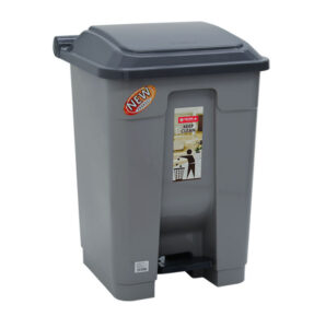 Tempat Sampah Plastik 50 Liter Lion Star C-72 Gomi Dustbin with Pedal Ukuran 420 x 410 x H 610 mm | Raja Plastik Indonesia