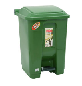 Tempat Sampah Plastik 50 Liter Lion Star C-72 Gomi Dustbin with Pedal Ukuran 420 x 410 x H 610 mm | Raja Plastik Indonesia