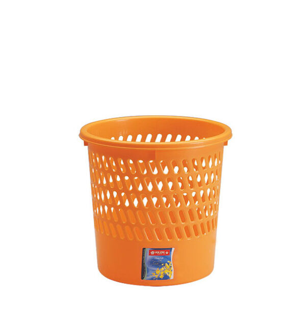 Tempat Sampah Plastik Bulat 10 Liter Lion Star C-30 Grill Bin Ukuran Ø 260 x H 265 mm | Raja Plastik Indonesia
